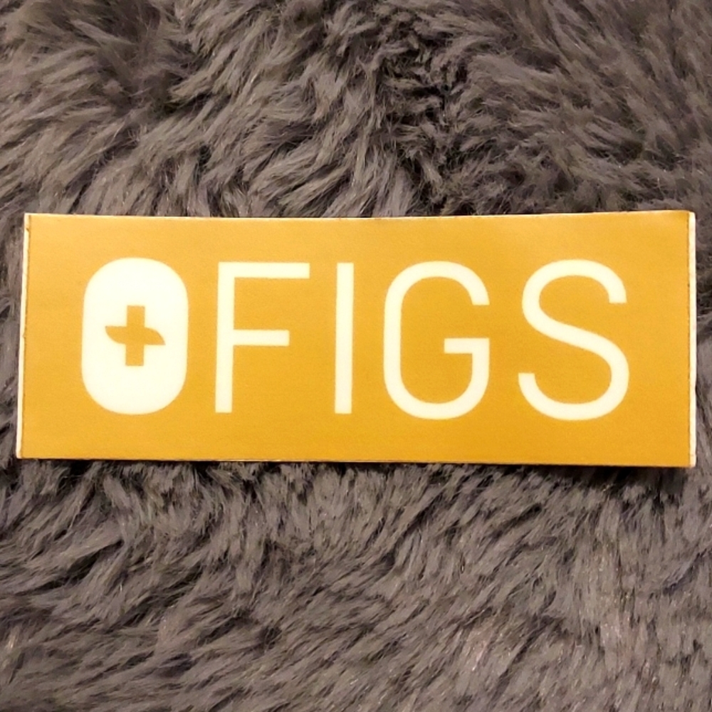 Figs scrub sticker